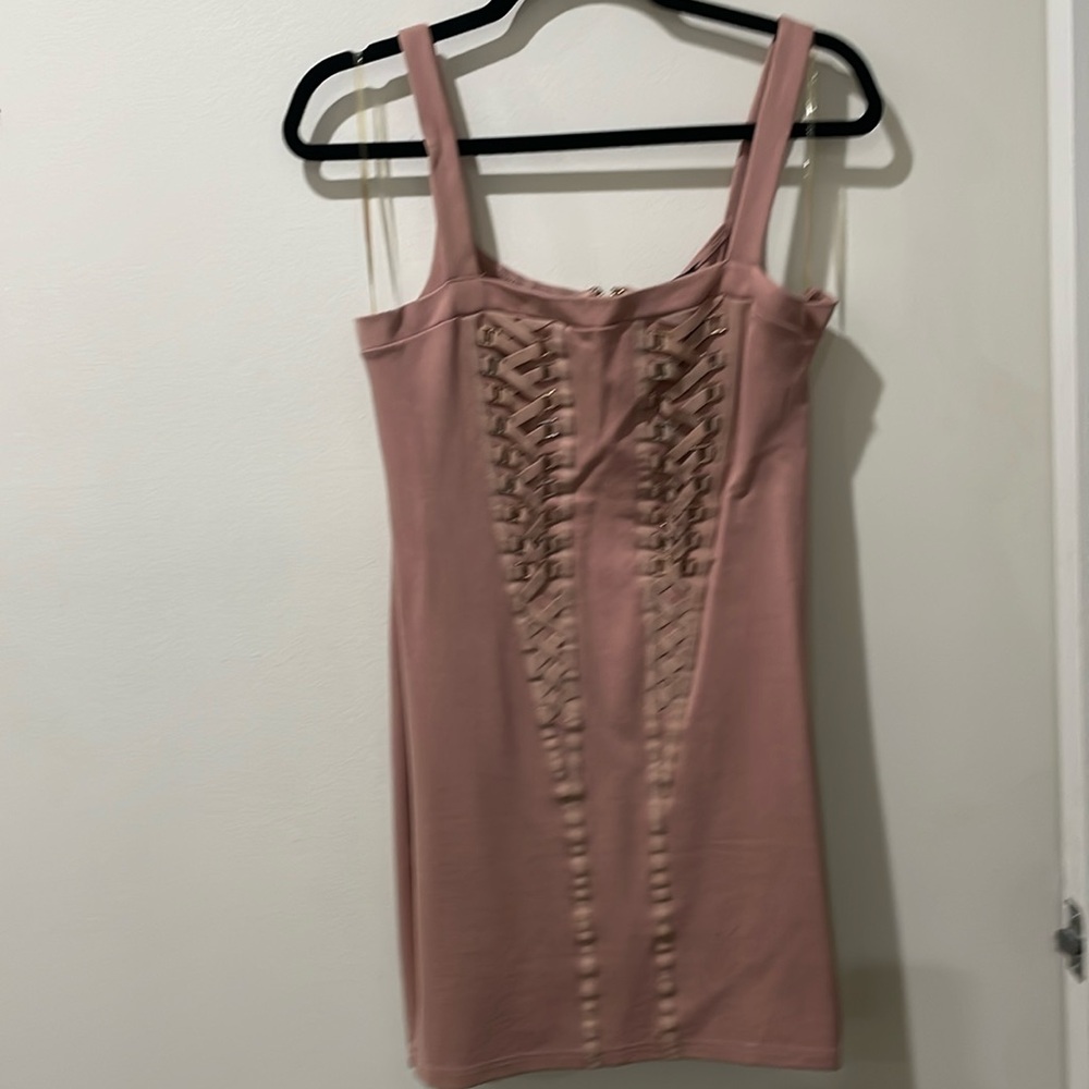Pink mini dress size L